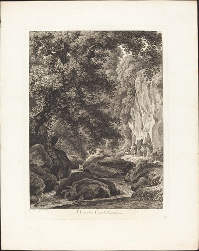 A Cività Castellana da Johann Christian Reinhart