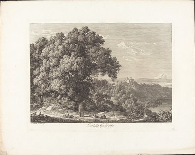 Castel Gandolfo da Johann Christian Reinhart