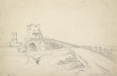 Il Ponte Salario vicino a Roma da Johann Christoph Erhard