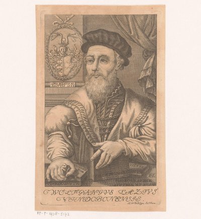 Ritratto di Wolfgang Lazius da Johann Christoph Winkler