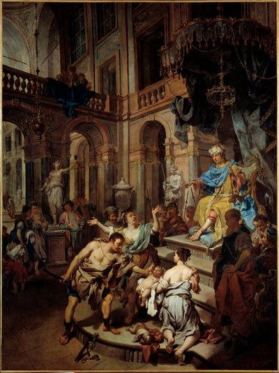 Il giudizio di Salomone da Johann Conrad Seekatz