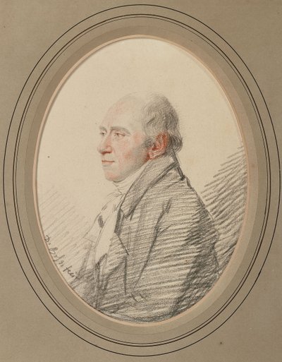 Ritratto del compositore Muzio Clementi 1752-1832, fine anni 1820 da Johann Dominik Bossi