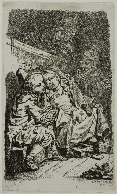 Protezione contro il freddo da Johann Eleazar Schenau