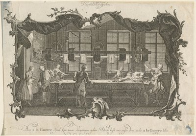 I Giocatori di Biliardo da Johann Esaias Nilson