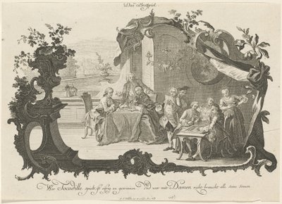 Il Gioco da Tavolo da Johann Esaias Nilson