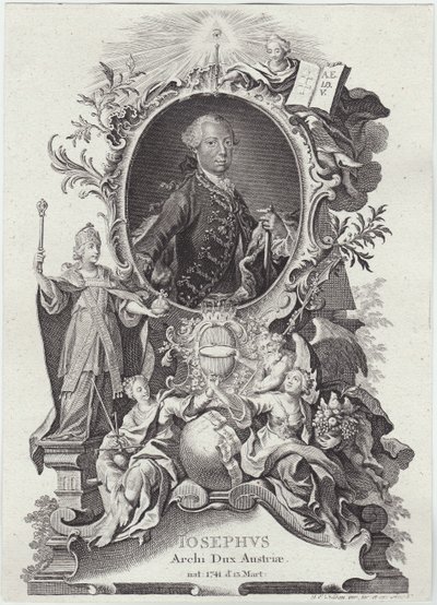 Giuseppe II (1741-1790)-2 da Johann Esaias Nilson