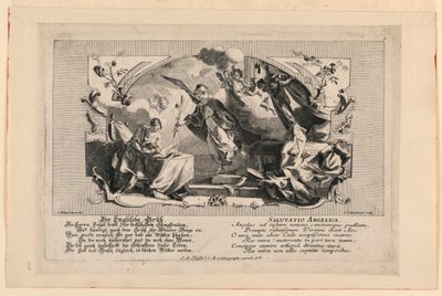 Salutatio Angelica da Johann Evangelist Holzer