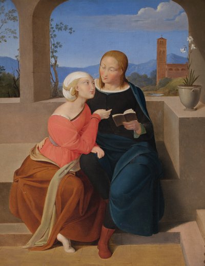 Ora di devozione da Johann Evangelist Scheffer von Leonhardshoff