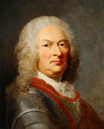 Ritratto di Guglielmo VIII, Langravio di Assia-Kassel, dopo il 1752 da Johann F.A. (school of) Tischbein