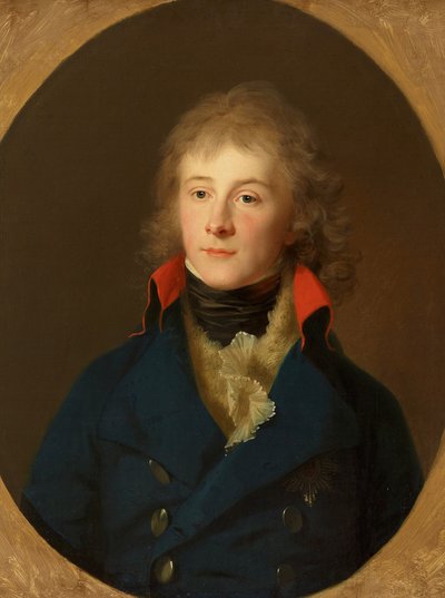 Ritratto del principe Luigi Ferdinando di Prussia da Johann Friedrich August Tischbein