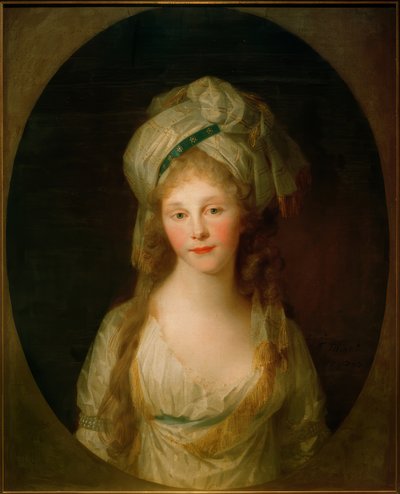 Friederike Principessa di Prussia da Johann Friedrich August Tischbein