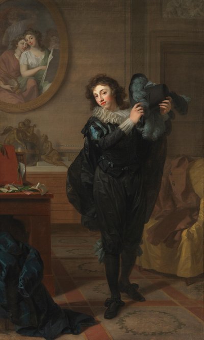 Il signor Chatelain (?) in costume da Johann Friedrich August Tischbein