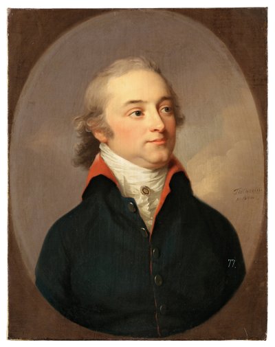 Ritratto di Friedrich Karl Ludwig, Duca di Schleswig-Holstein-Sonderburg-Beck 1757-1816, 1800 da Johann Friedrich August Tischbein