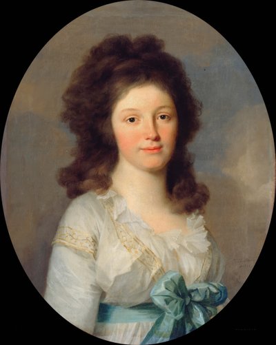 Ritratto di Henriette Gräfin von Egloffstein, 1795 da Johann Friedrich August Tischbein