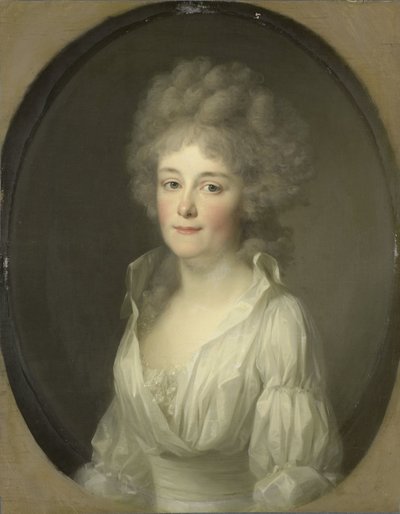 Ritratto di Johanna Ferdinanda van Collen, moglie di Salomon Rendorp da Johann Friedrich August Tischbein