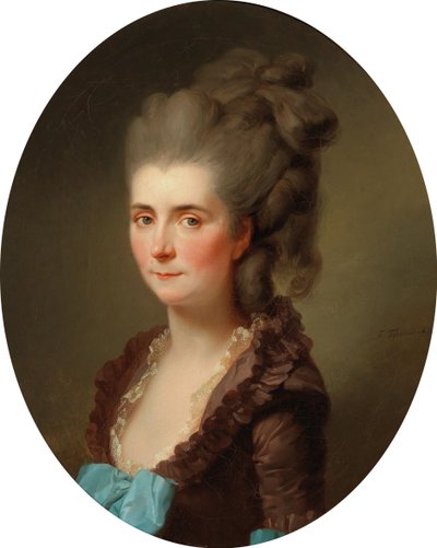 Ritratto della marchesa de Chambray, nata Vernier de Joyencourt da Johann Friedrich August Tischbein