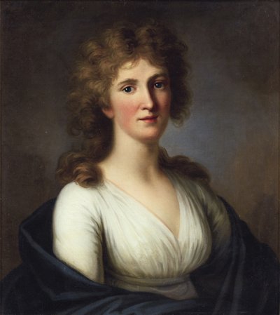 Ritratto di Sara Anna von Miltitz 1774-1819 da Johann Friedrich August Tischbein