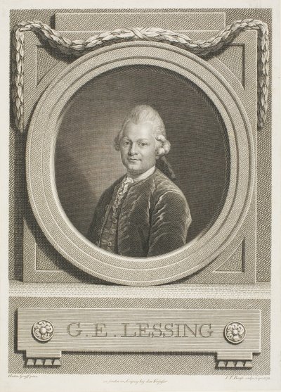 G.E. Lessing da Johann Friedrich Bause