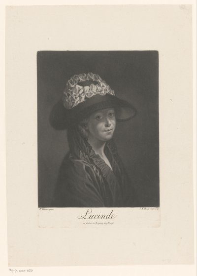 Ritratto di Lucinde da Johann Friedrich Bause