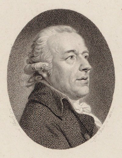Ritratto del compositore Johann Gottlieb Naumann, 1804 da Johann Friedrich Bolt