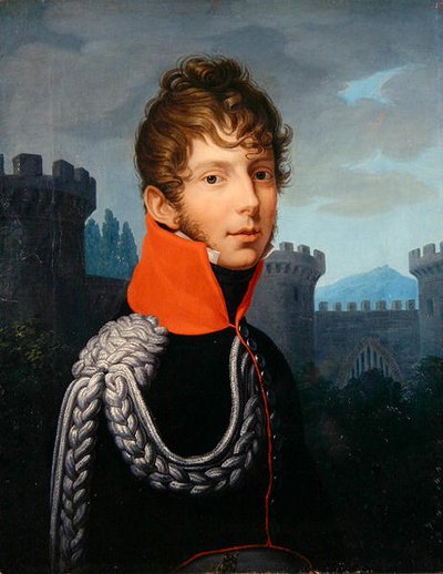 Wilhelm Friedrich Ernst von Dalwigk zu Schauenburg, c.1810 da Johann Friedrich Bury