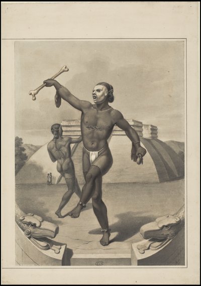 Una collezione di opere originali di Waldeck del Mesoamerica, Scatola 10 di 22 da Johann Friedrich Maximilian von Waldeck