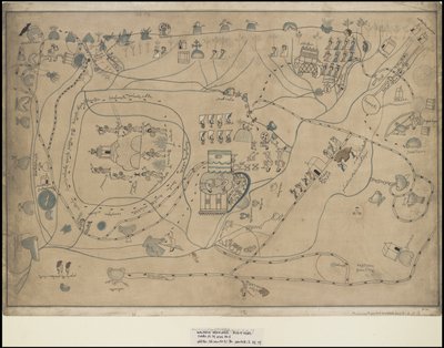 Una collezione delle opere originali di Waldeck del Mesoamerica, Scatola 18 di 22 da Johann Friedrich Maximilian von Waldeck