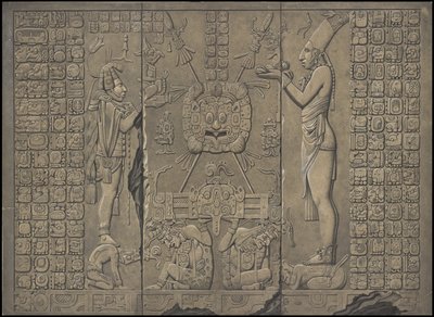 Una collezione delle opere originali di Waldeck del Mesoamerica, Scatola 20 di 22 da Johann Friedrich Maximilian von Waldeck