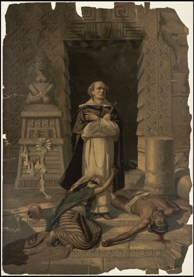 Una collezione di opere originali di Waldeck del Mesoamerica, Scatola 22 di 22 da Johann Friedrich Maximilian von Waldeck