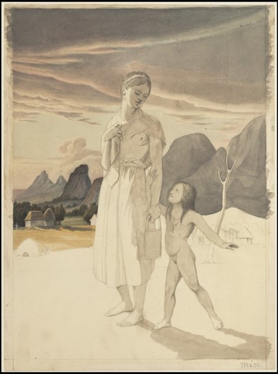 Una collezione di opere originali di Waldeck del Mesoamerica, Scatola 3 di 22 da Johann Friedrich Maximilian von Waldeck