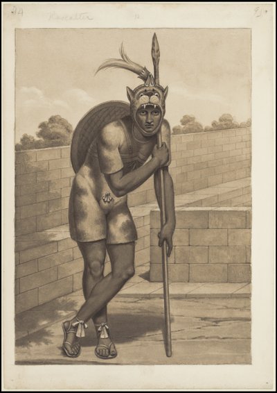 Una collezione di opere originali di Waldeck del Mesoamerica, Scatola 3 di 22 da Johann Friedrich Maximilian von Waldeck