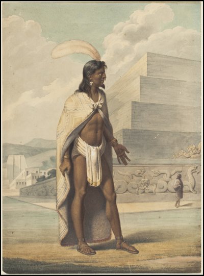 Una collezione delle opere originali di Waldeck del Mesoamerica, Scatola 3 di 22 da Johann Friedrich Maximilian von Waldeck