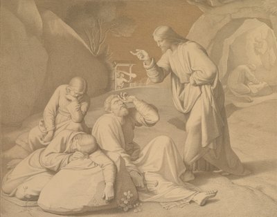 Cristo nel giardino del Getsemani da Johann Friedrich Overbeck