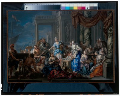 Achille tra le figlie di Licomede da Johann Georg Platzer