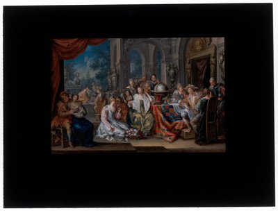Allegoria dei Cinque Sensi da Johann Georg Platzer