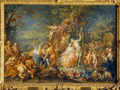 Bacco e Arianna ... da Johann Georg Platzer