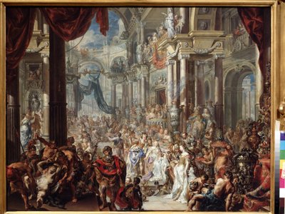 La parabola della festa di nozze da Johann Georg Platzer