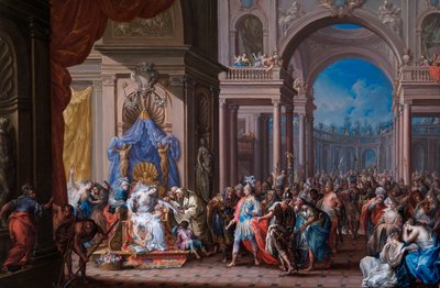 La morte di Cleopatra da Johann Georg Platzer