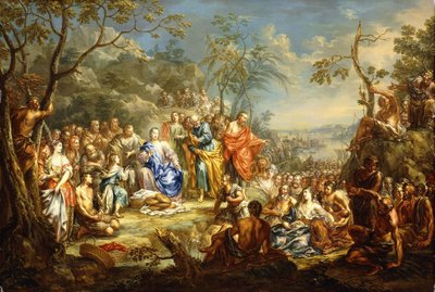 La Moltiplicazione dei Pani e dei Pesci da Johann Georg Platzer