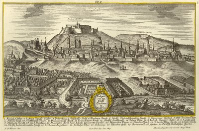 Brno, c1740 da Johann Georg Ringlin