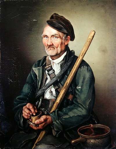 Il legatore di pentole di Botteroder da Johann Georg Soemmer