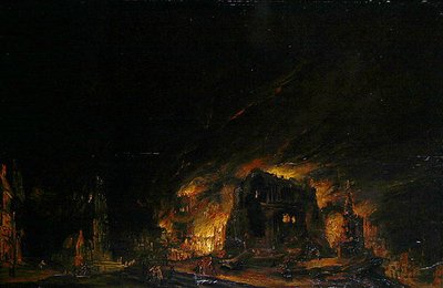 Fuoco, c.1760 da Johann Georg Trautmann