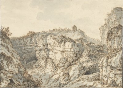 Roccia a Montmartre da Johann Georg Wille