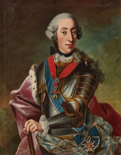 Ritratto del Principe Clemente Francesco di Baviera 1722-1770 da Johann Georg Ziesenis the Younger