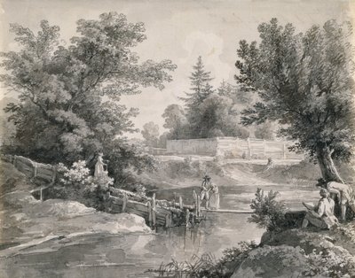 Nel Giardino Inglese da Johann Georg von Dillis