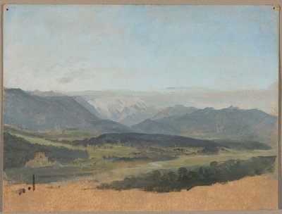 La valle superiore del Loisach da Johann Georg von Dillis
