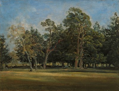 Il parco dei cervi a Monaco da Johann Georg von Dillis