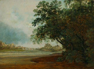 Isar con Praterinsel da Johann Georg von Dillis