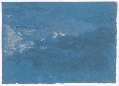 Wolkenstudie da Johann Georg von Dillis