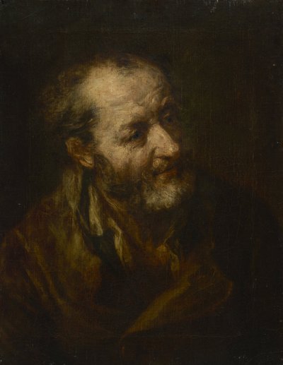Ritratto di un vecchio uomo da Johann Georg von Edlinger